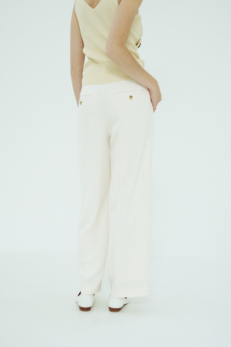 2WAY TUCK STRAIGHT PANTS