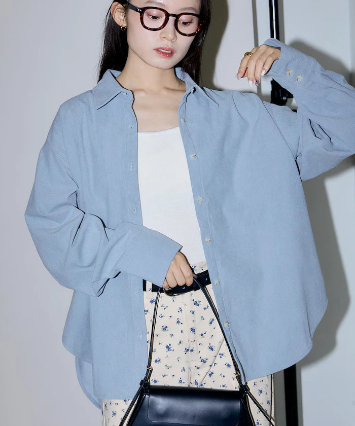 Big Silhouette Corduroy Shirt