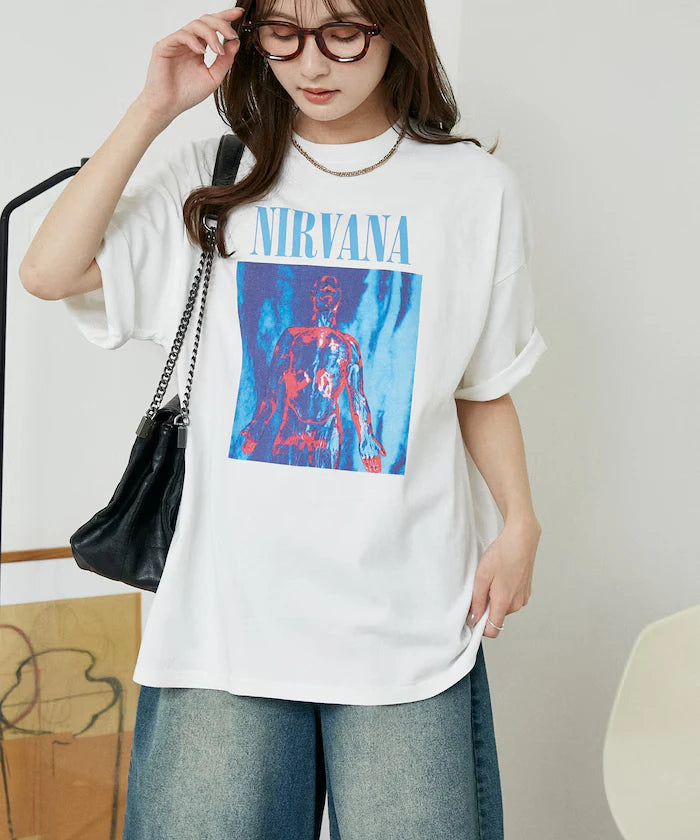 NIRVANA SLIVER Band T-Shirt Limited Edition