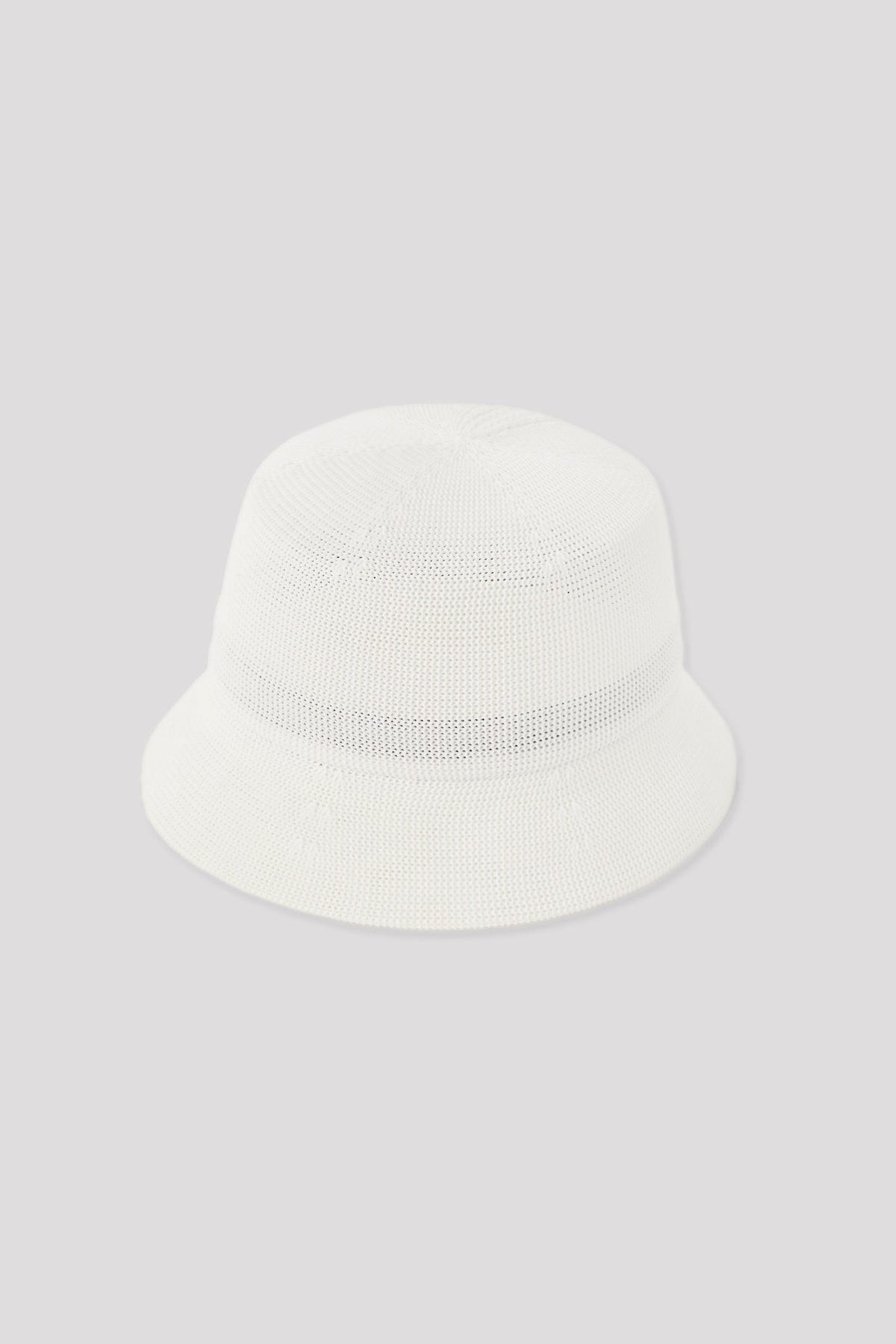 MESH KNIT BUCKET HAT