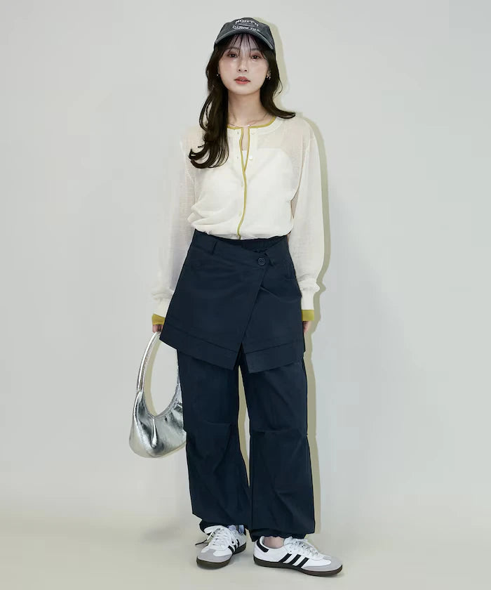 2WAY Skirt with Nylon Pants Limited Edition