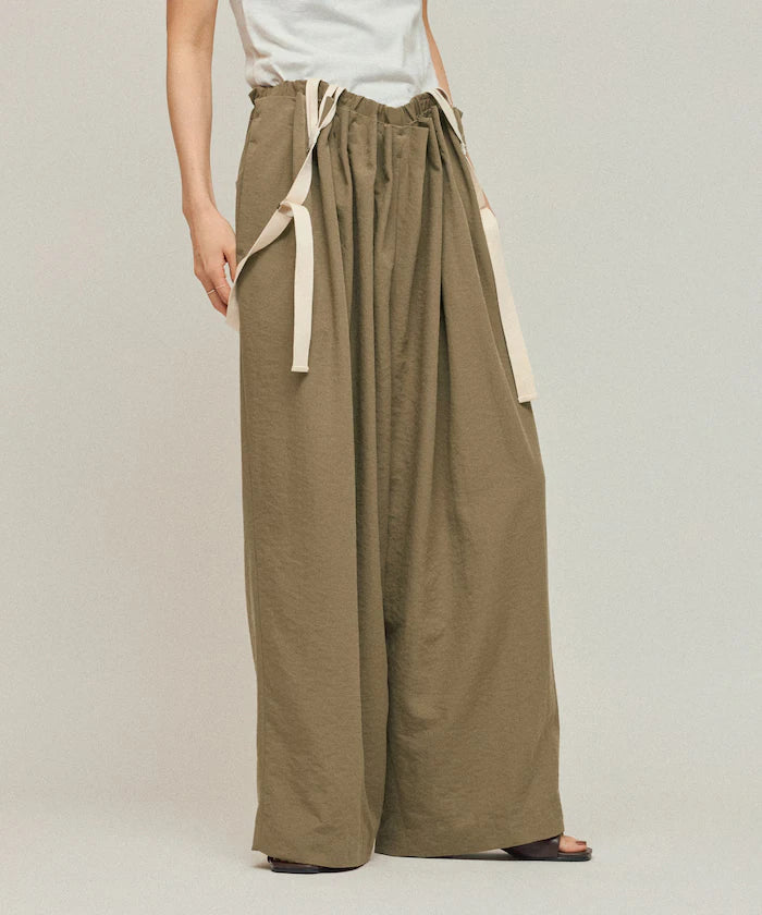 2WAY Suspender Pants / Wide Easy Pants