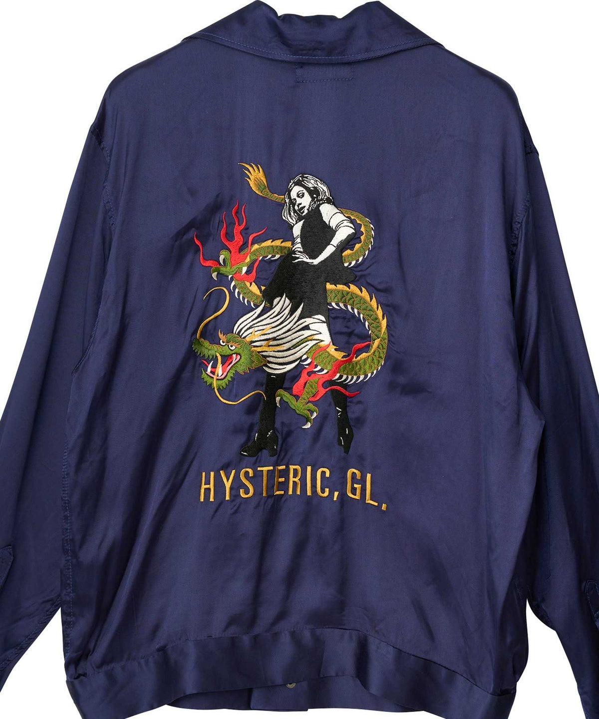 DRAGON FLAME Embroidered Souvenir Shirt