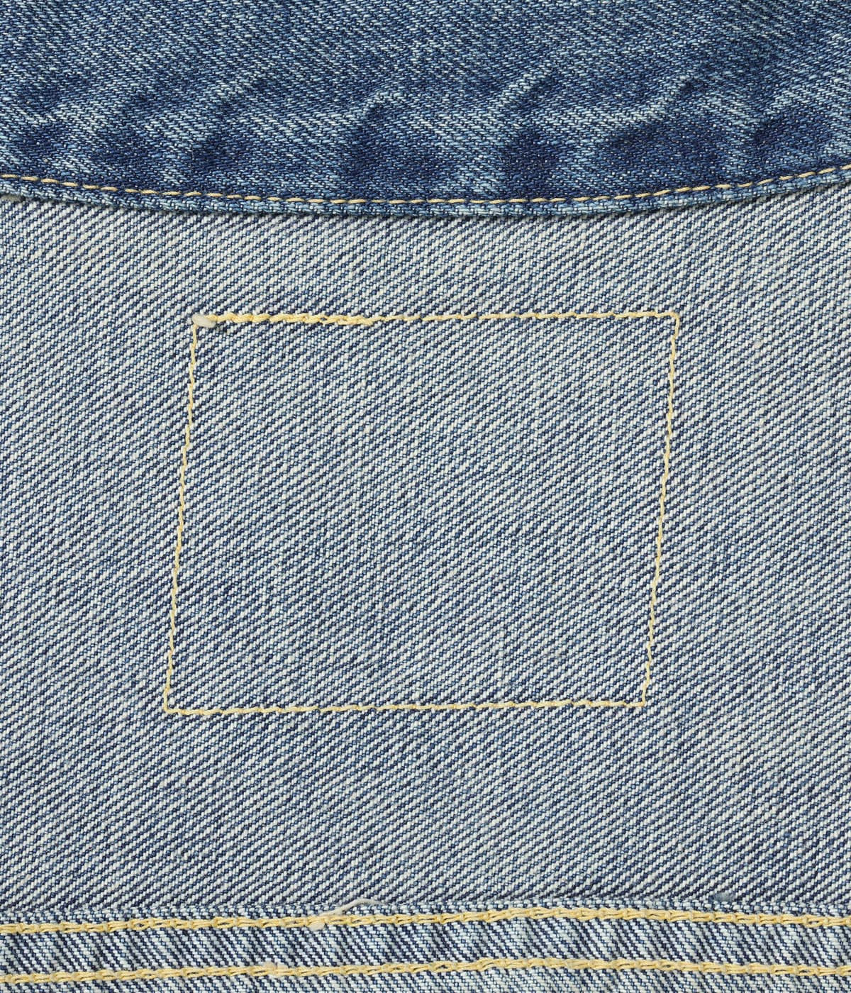 14.25oz. DENIM JACKET 1953 AGED MODEL CARTOON PAINT