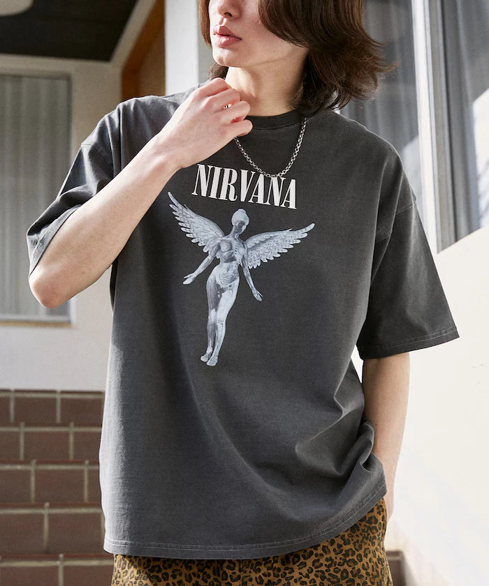 NIRVANA IN UTERO Band T-shirt Limited Edition