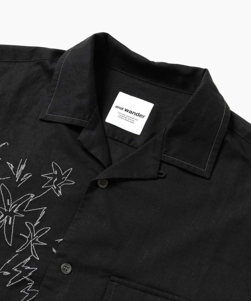 reflective embroidery shirt