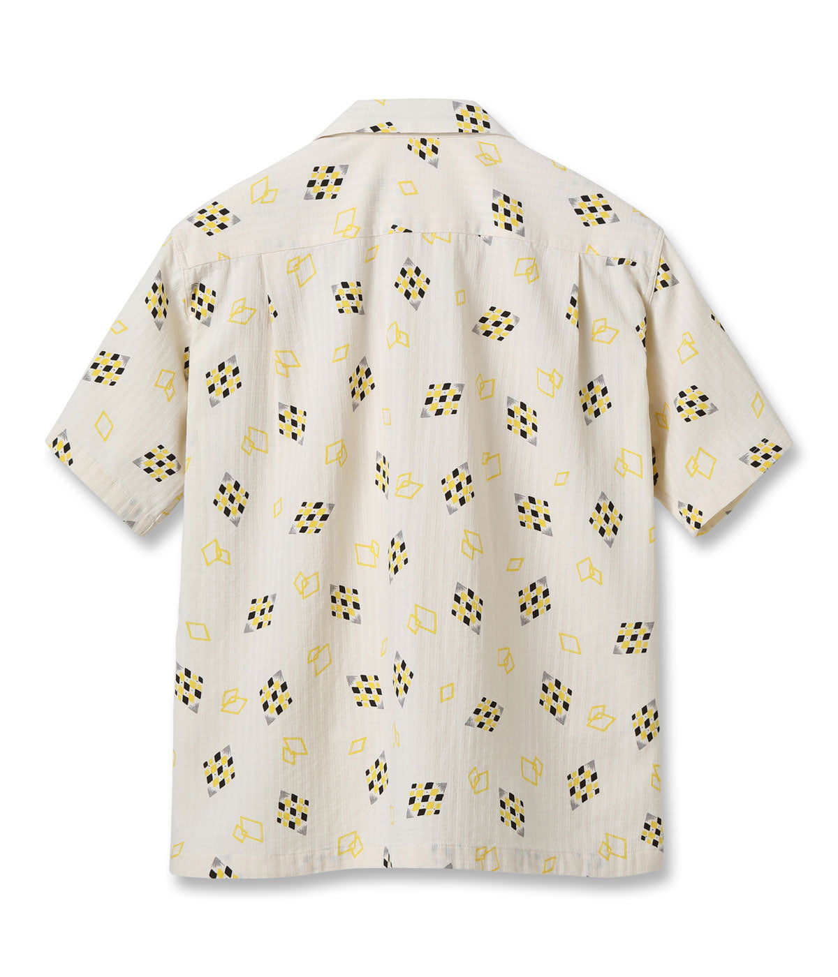 DOBBY COTTON OPEN SHIRT “DIAMOND”