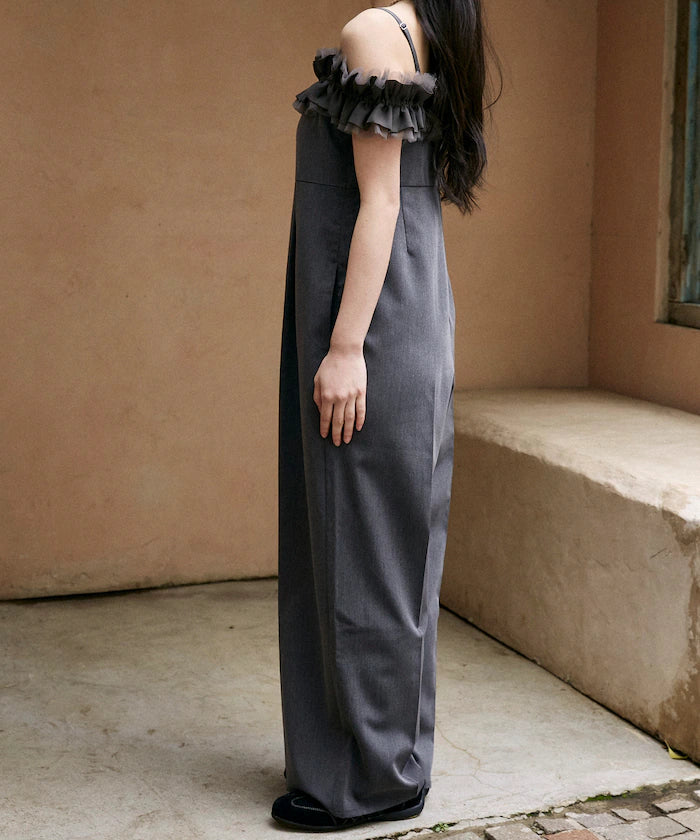 2WAY Tulle Shoulder Salopette Limited Edition