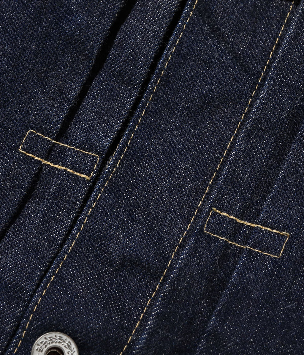 WORLD WAR II DENIM BLOUSE