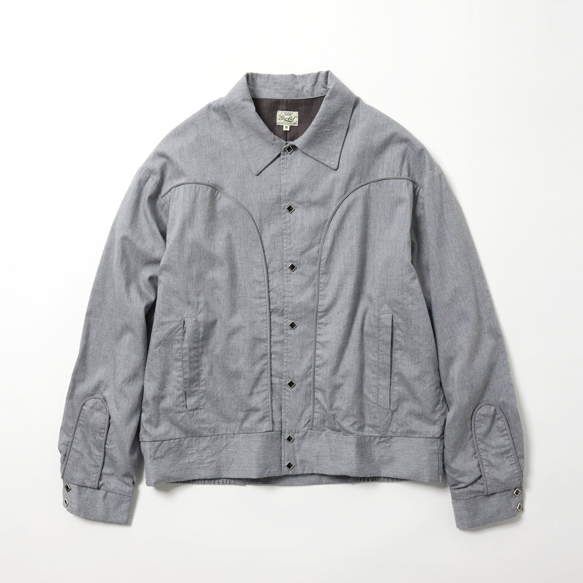 Cotton X Silk Nel Western Jacket