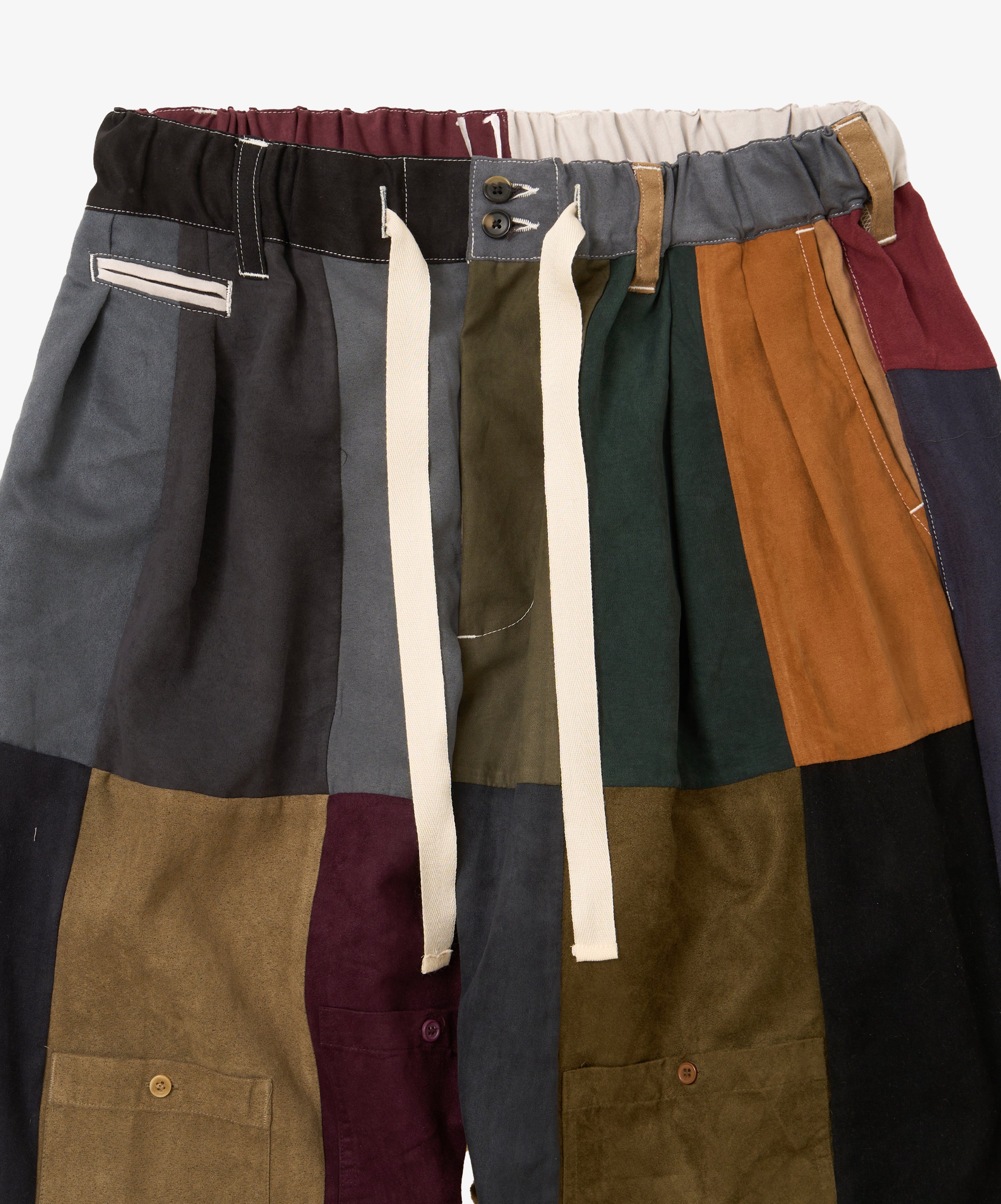 hakama pants faux suede eleven