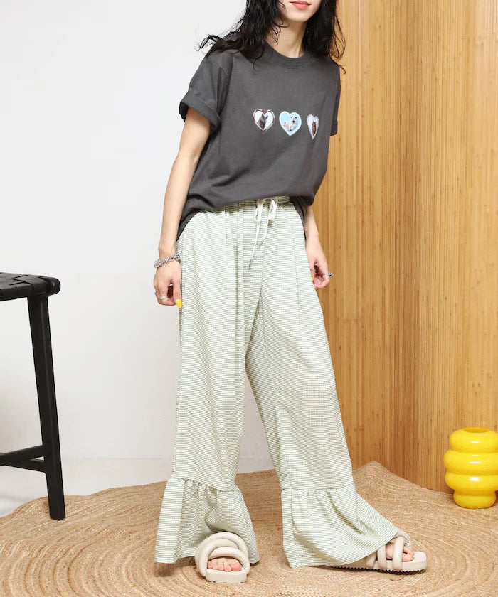 Organic Cotton Animal Heart Print T-Shirt