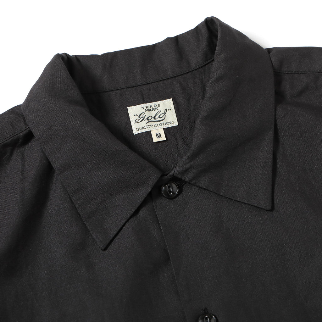 GL39539 / COTTON × RAMIE BROAD OPEN SHIRT
