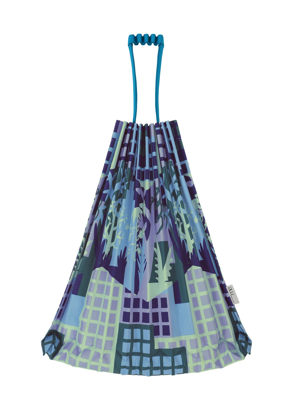 Building Trunk Pleats Bag