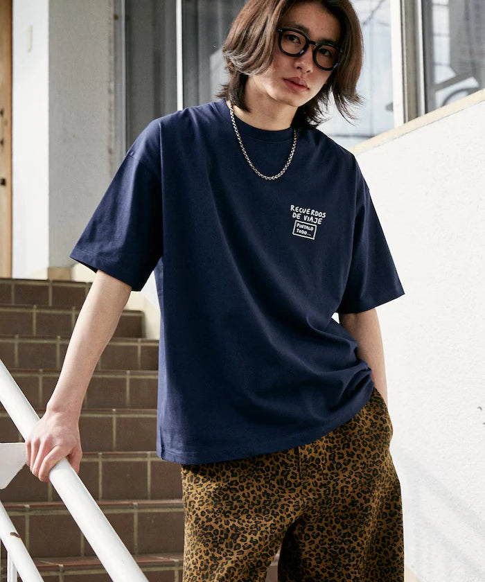 Love Pop Studio Travel Note Typography T-Shirt