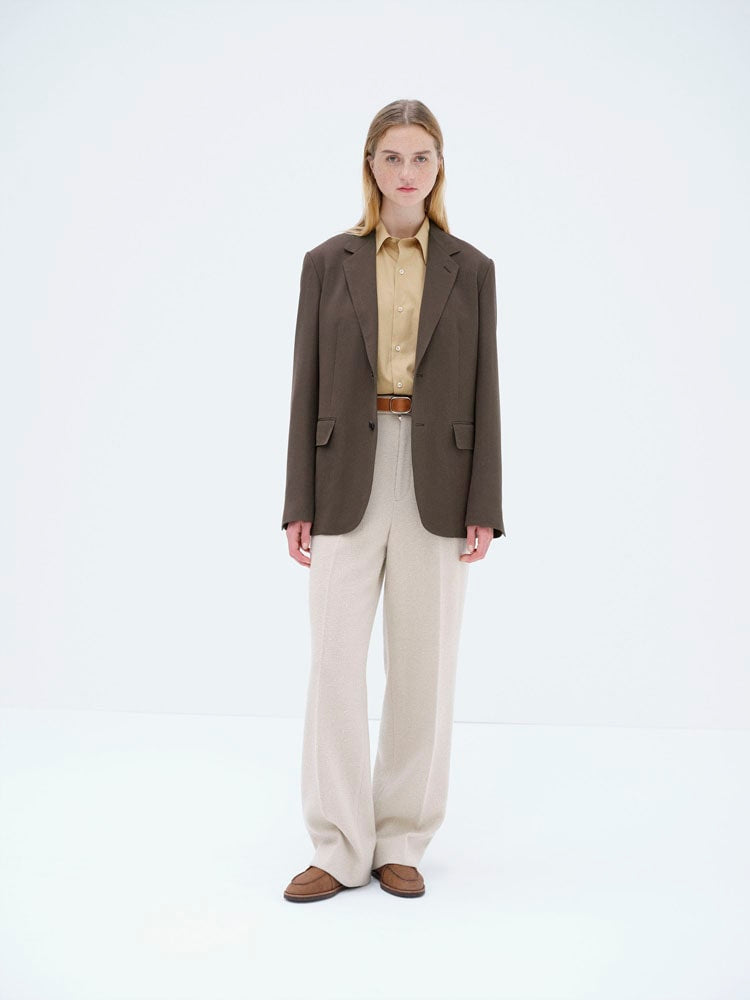 LIGHT WOOL MAX GABARDINE JACKET