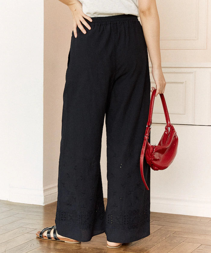 India Embroidered Easy Pants Limited Edition