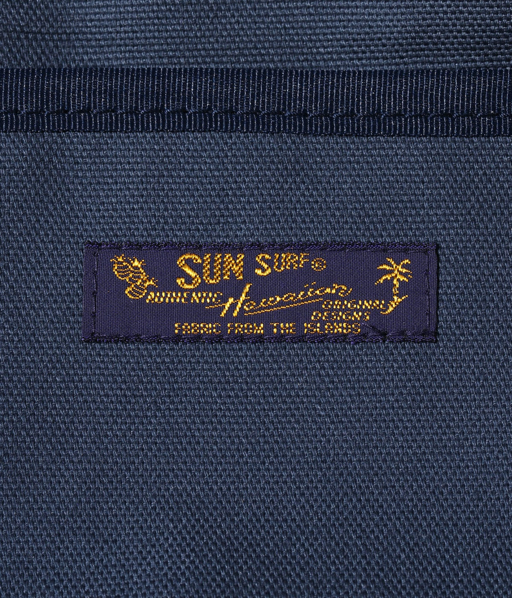 COTTON CANVAS TOTE BAG “SUNSURF LOGO” (LARGE)