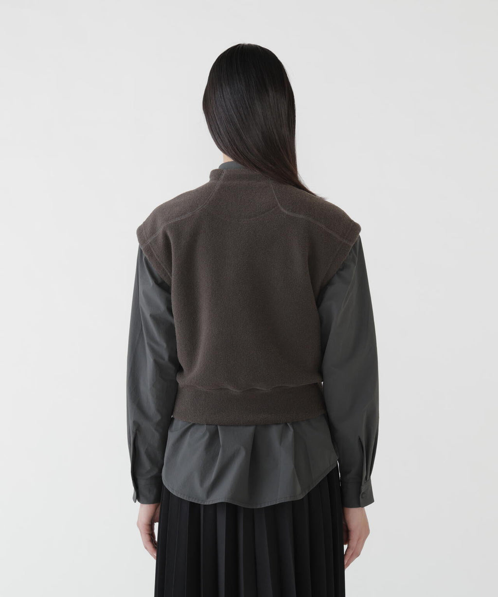 PE warm pile vest (W)