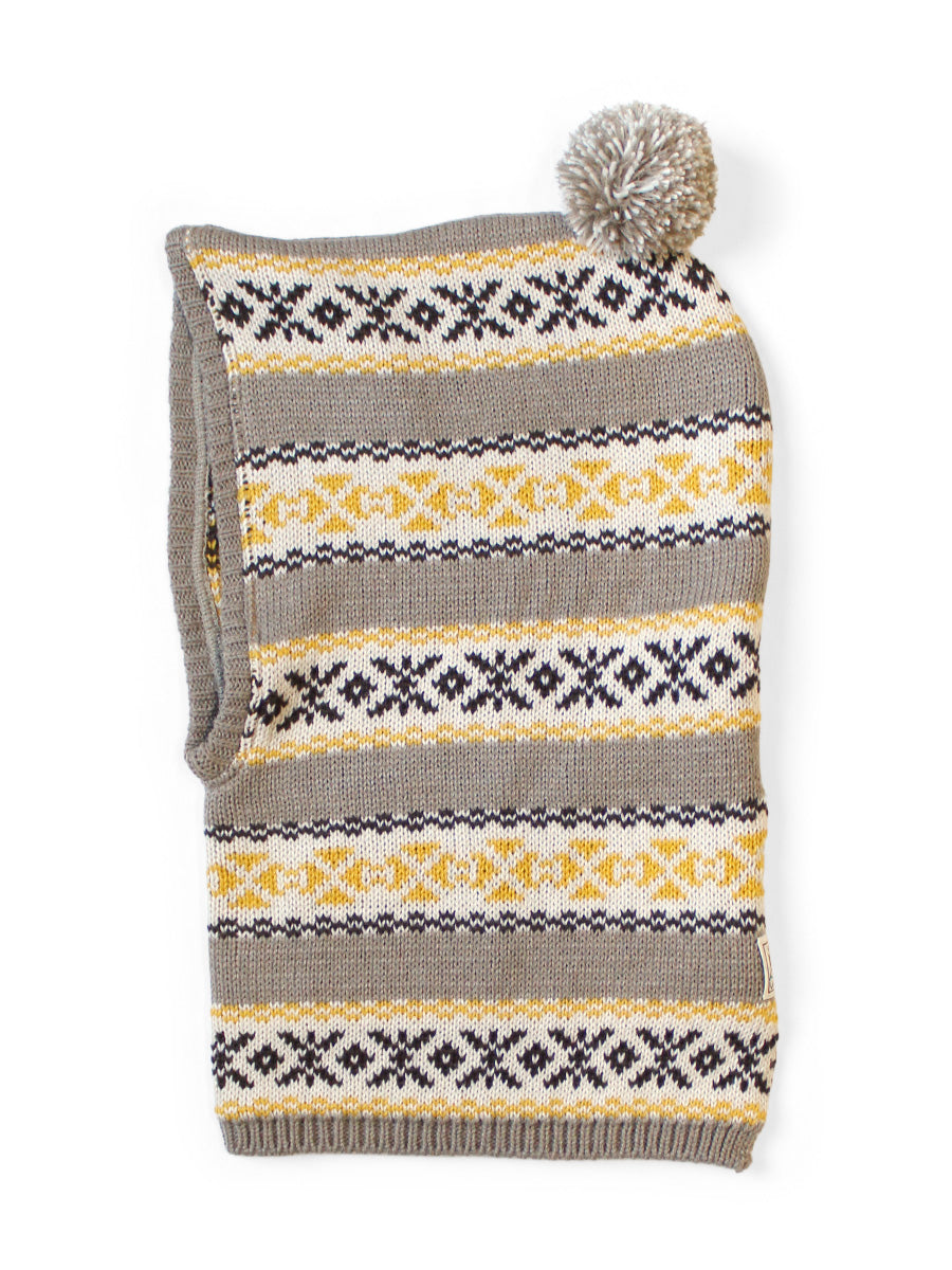 5G Wool Yellowknife Fair Isle Balaclava