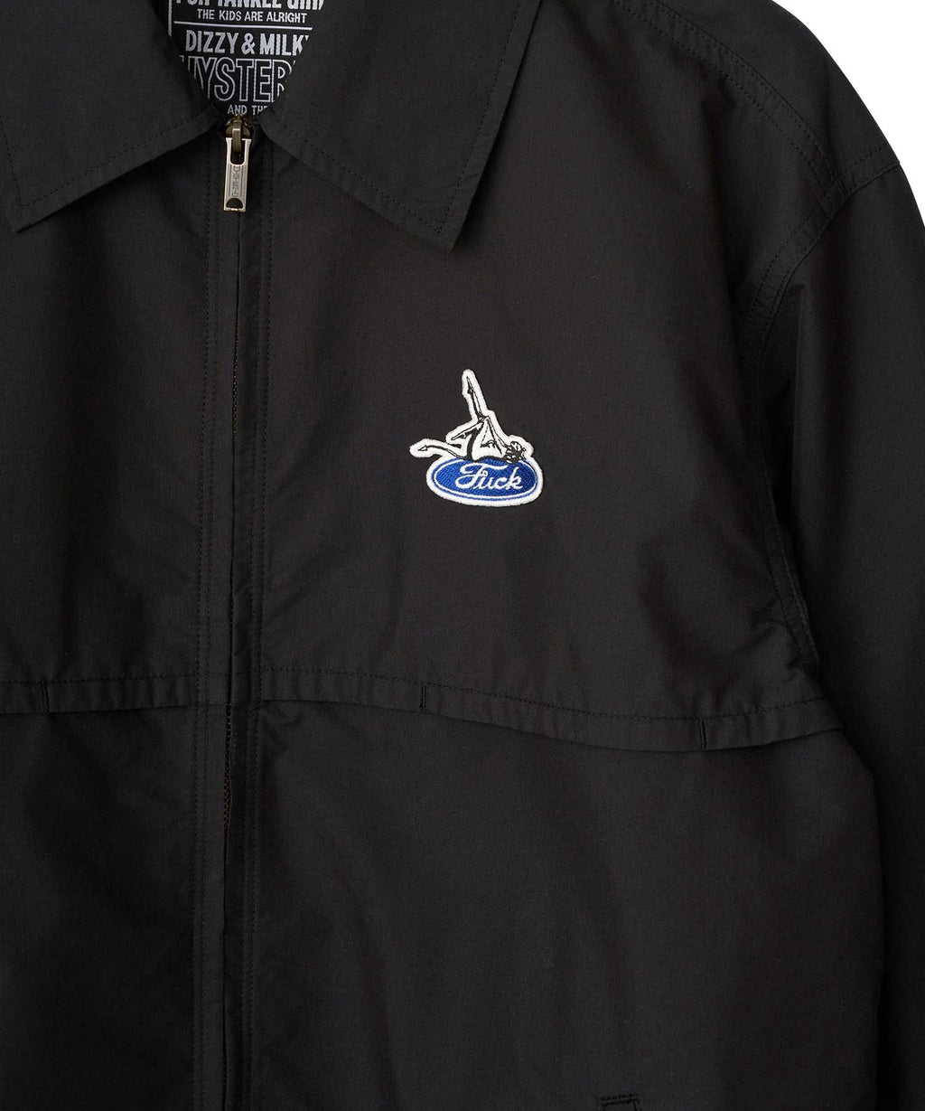 Evil Woman Scratch Work Shirt Jacket
