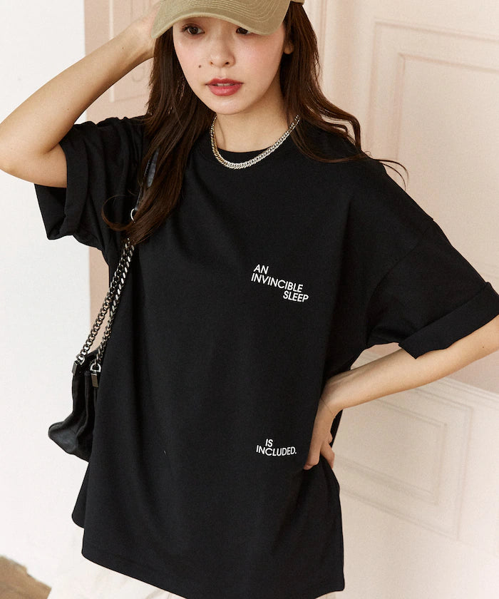 VINCIBLE SLEEP Cat Print T-Shirt Limited Edition