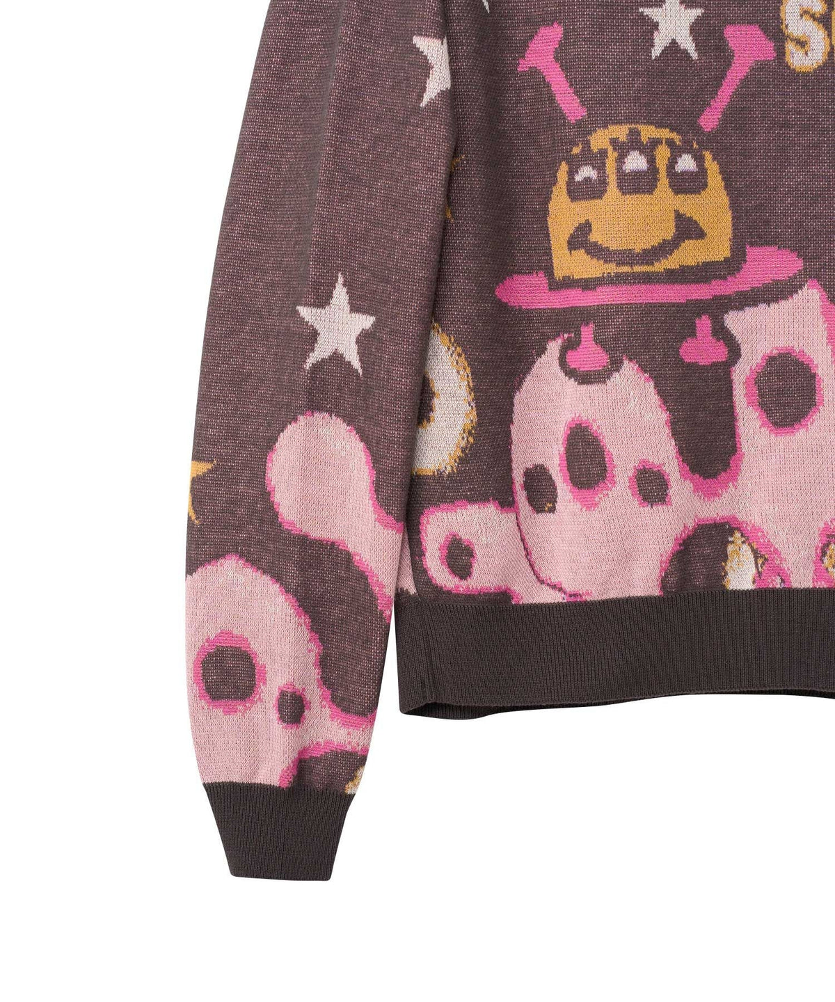SPACE DISCO Jacquard Sweater