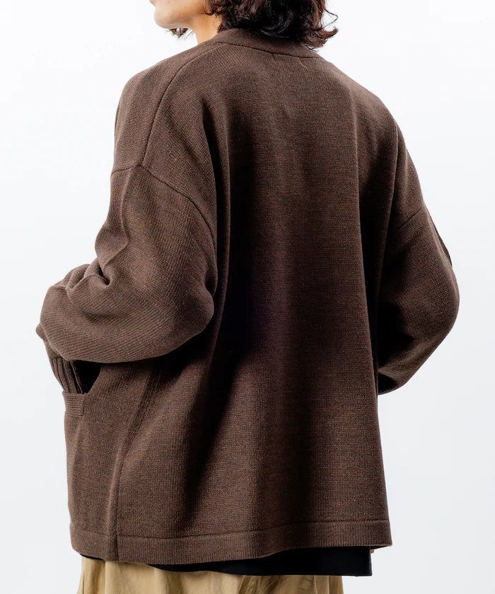 Relaxed Fit Easy Care Washable V-Neck Cardigan