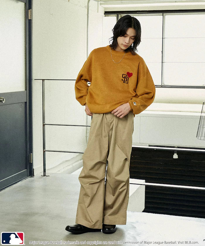 Custom HEART LOGO KNIT