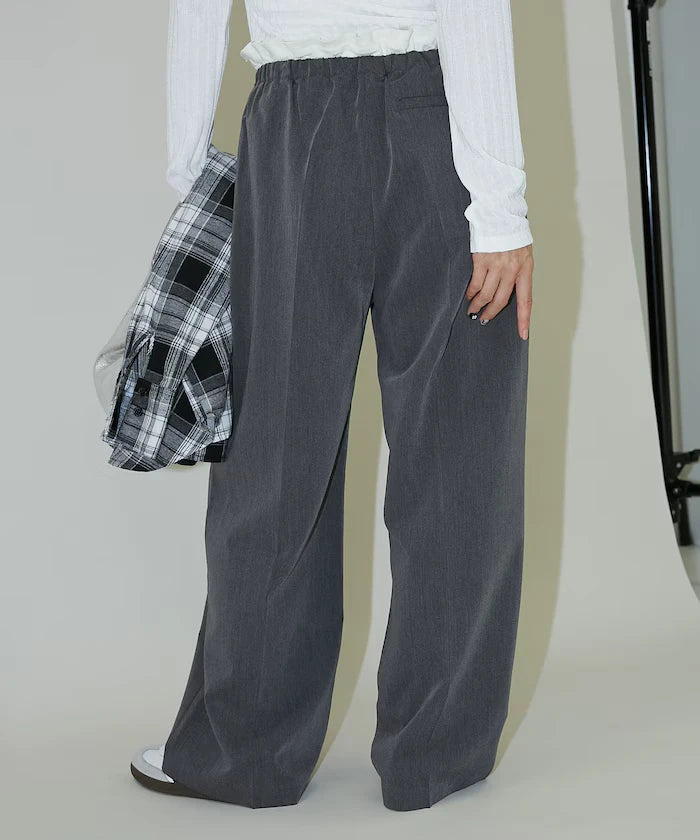 West Shearing Panel Easy Slacks Pants Limited Edition