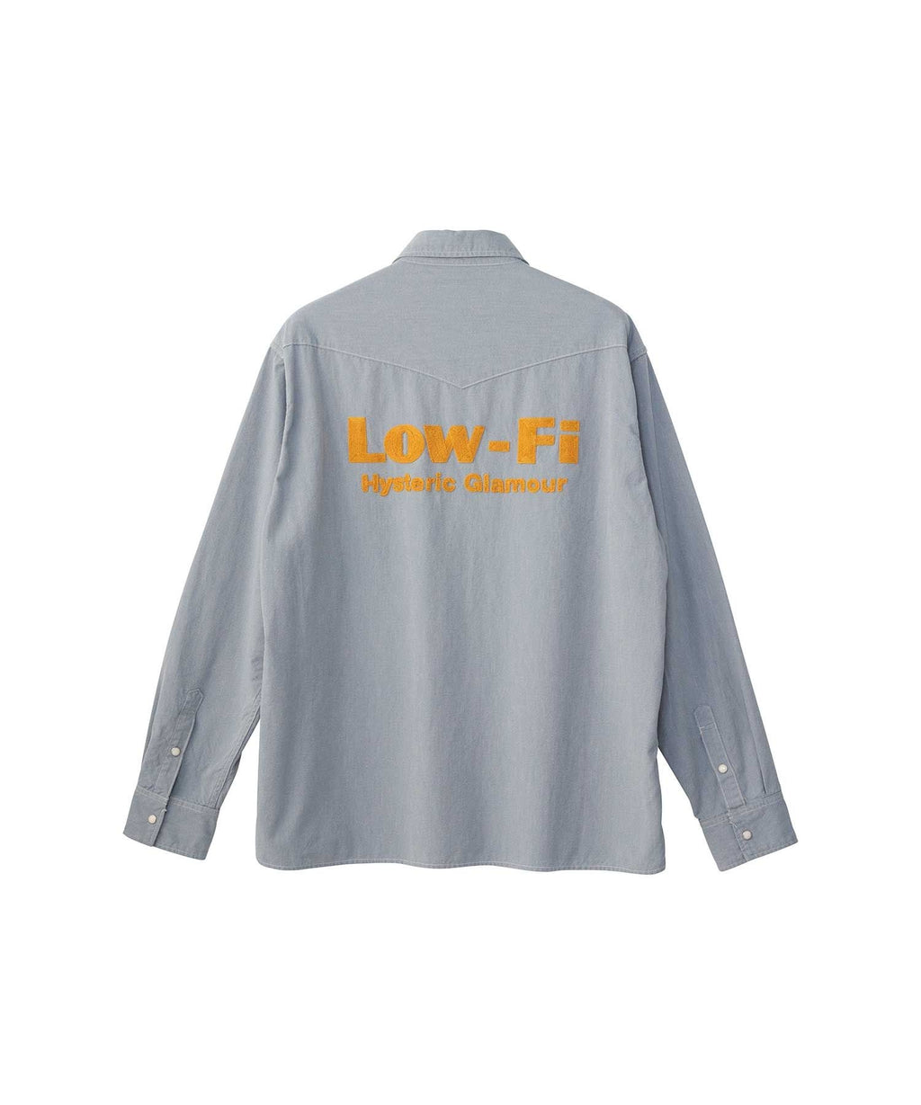 Low-Fi Embroidered Western Shirt