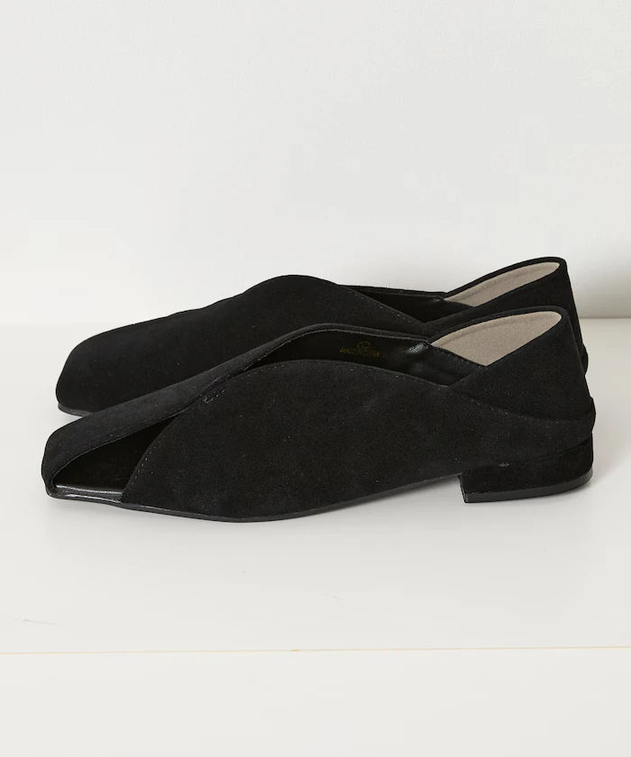 Slit Square Shoes