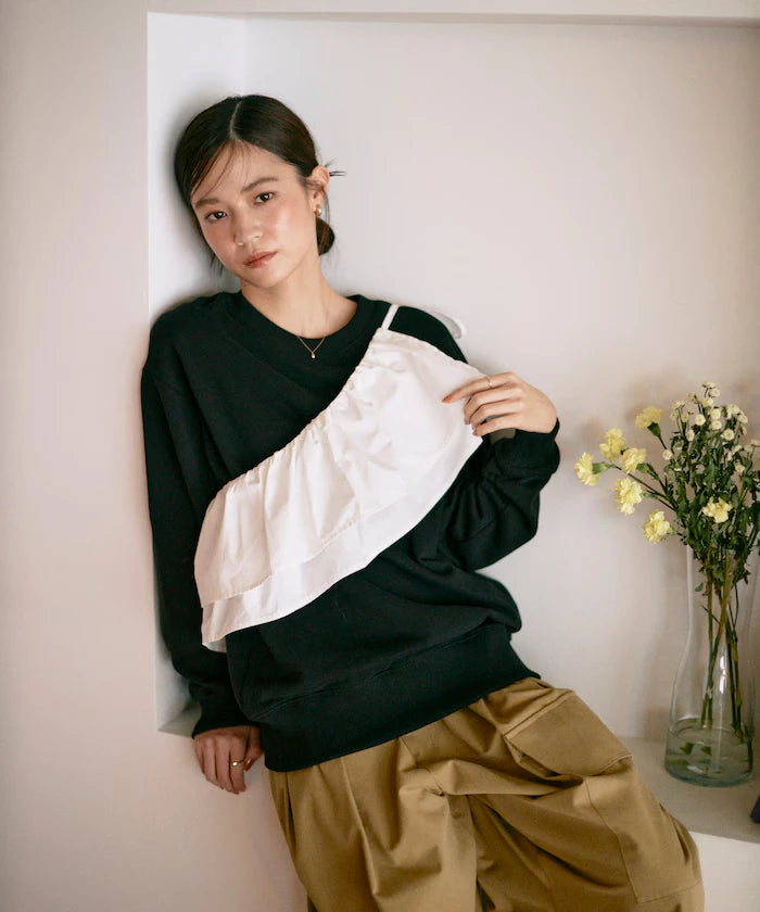 Organic Cotton Multiway Color Sweat / French Terry Sweat / Set Item