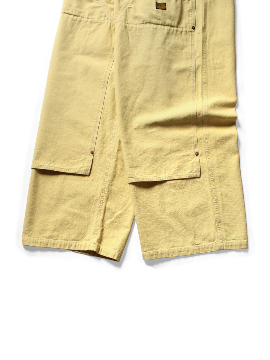 Canvas W Knee Easy Baggy Pants
