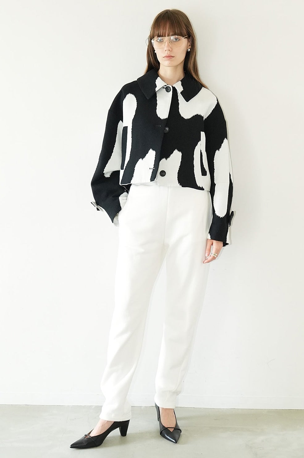 C SWEAT COCOON PANTS