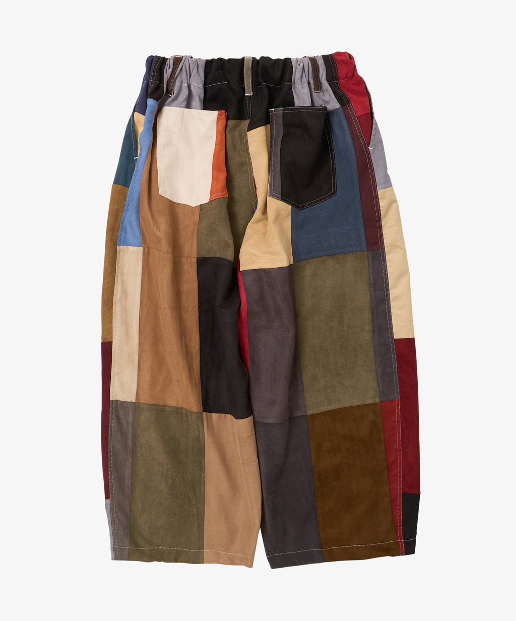 circular pants faux suede six