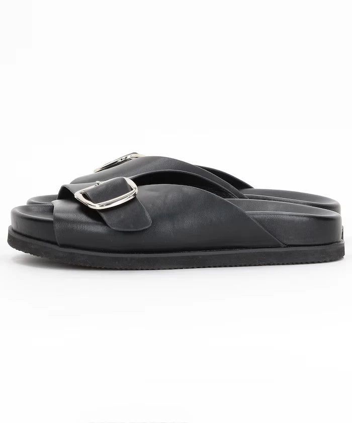 Buckle Flat Sandals