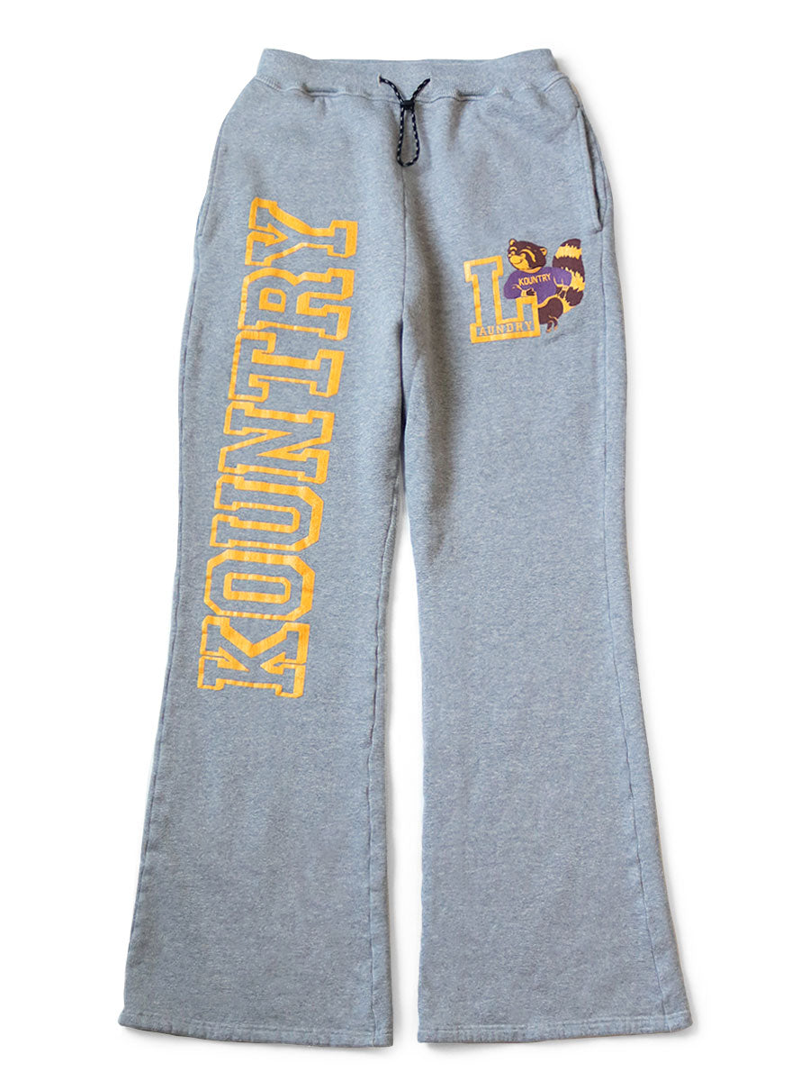 30/-裏毛裏起毛 フレアスウェットパンツ（KOUNTRY）