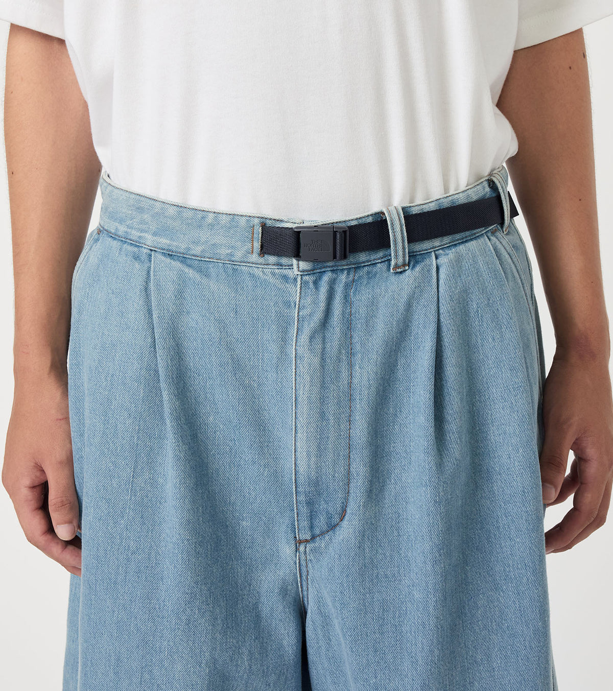 Denim Tuck Field Shorts