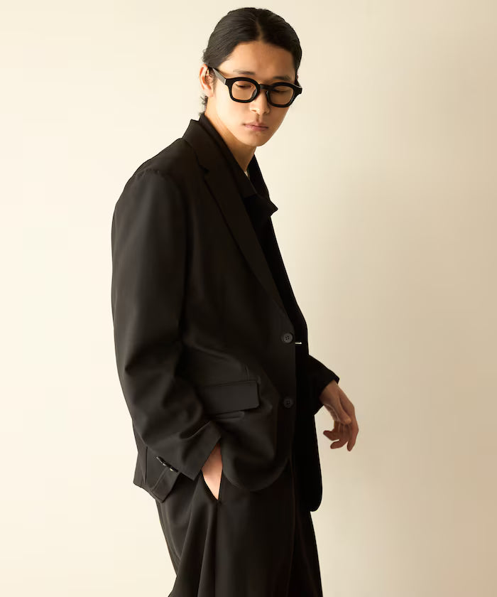 Functional Material Jacket & Wide Slacks Set Up / Washable / UV Cut / Quick Dry / Contact Cooling