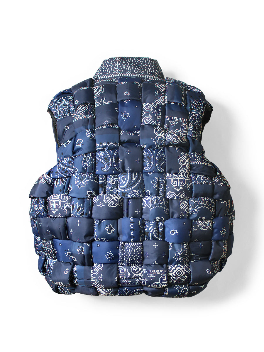 Bandana Transfer Nylon KEEL Weaving Vest