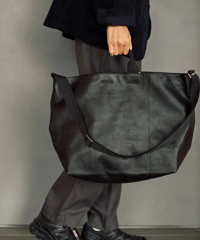 2WAY Leather Messenger Bag