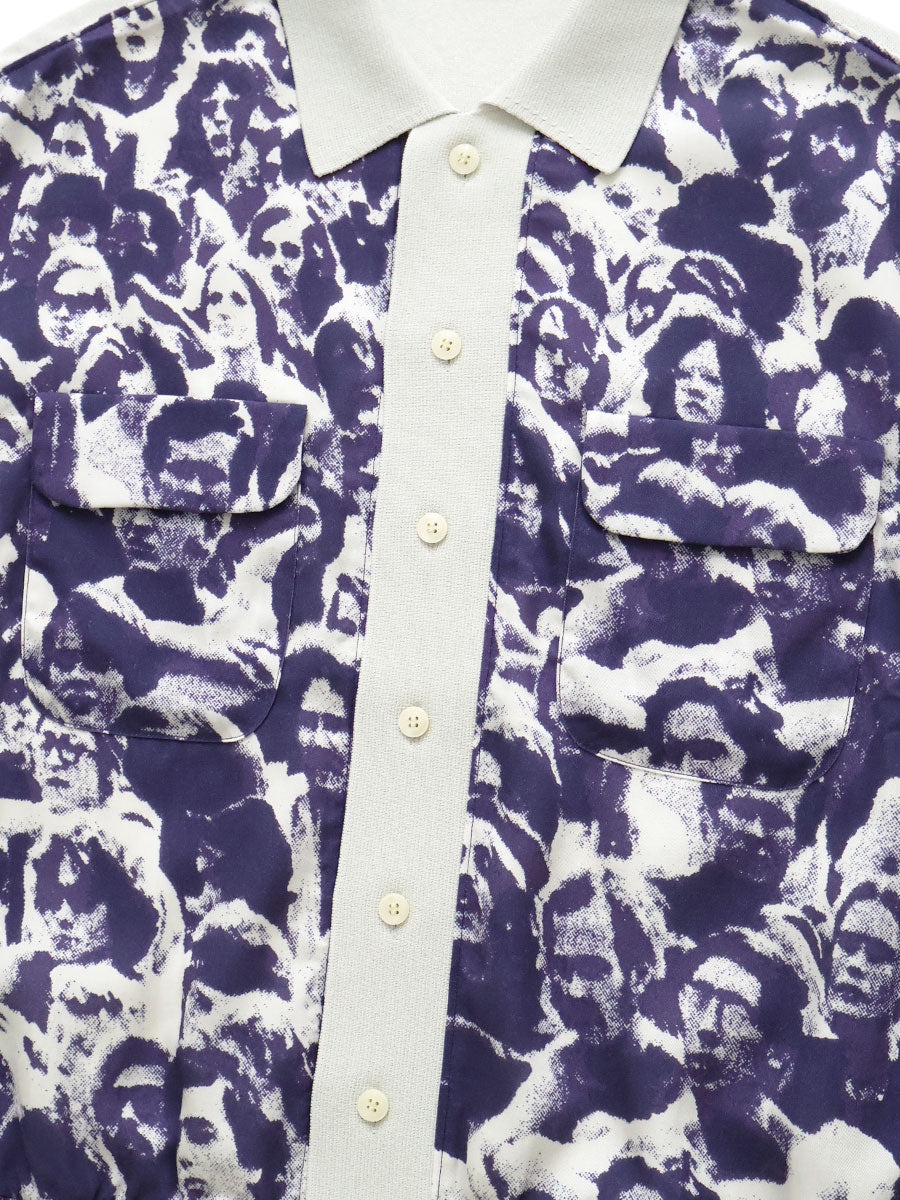 Knit x Rayon Polo Shirt (Fest pt)