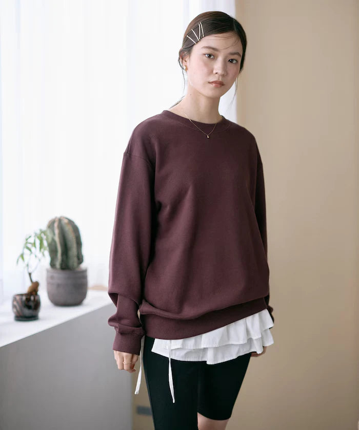 Organic Cotton Multiway Color Sweat / French Terry Sweat / Set Item