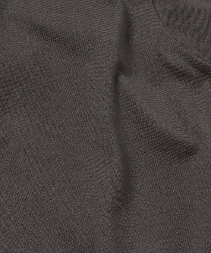 Fake Layered Henry Neck Cut-and-sew Short Sleeve T-shirt [Limited Edition]