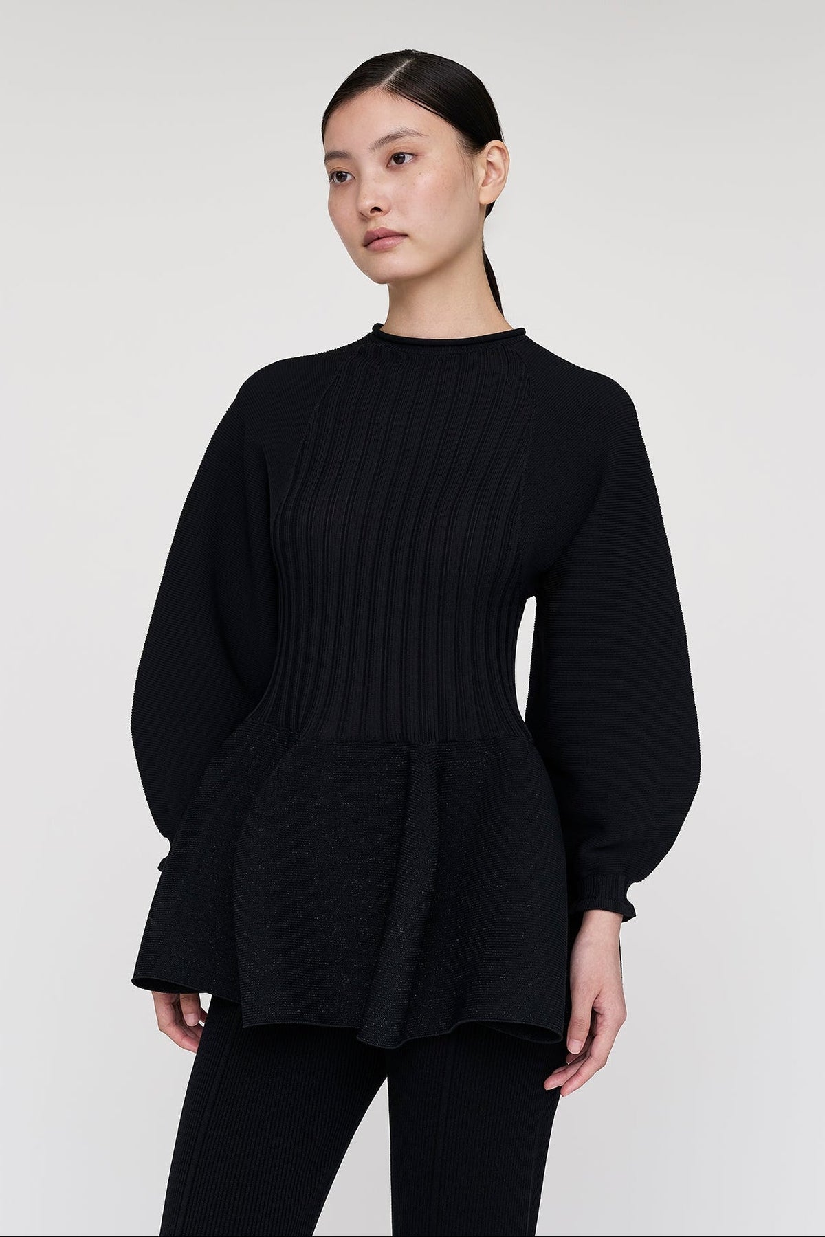 POTTERY GLITTER PUFF SLEEVE TOP