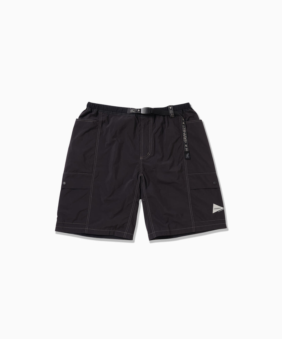 Gramicci × and wander  brushed nylon short pants