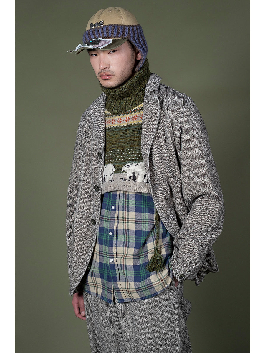 8W Corduroy DAWSON-STRIPE Hospital JKT