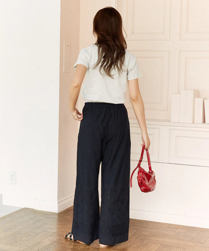 India Embroidered Easy Pants Limited Edition
