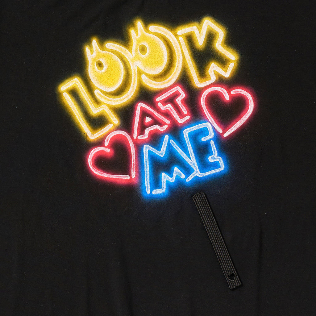 BIG FAN-SERVICE NEON PAINT T-SHIRT